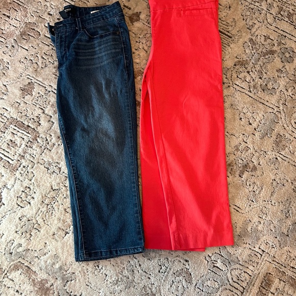 Lot of two capris size 8 - Picture 1 of 3